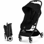 CYBEX – Ultra-compact and comfortable stroller – ORFEO – 4 wheels – Magic Black