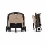 CYBEX - Ultra-compact and comfortable stroller - ORFEO - 4 wheels - Almond Beige - Image 5