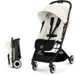 CYBEX – Ultra-compact and comfortable stroller – ORFEO – 4 wheels – Canvas White