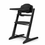 CYBEX IRIS 3-in-1 High Chair - Wood - Baby Set & Tray Included - Stunning Black