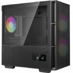 PC Case - DEEPCOOL - CH360 Digital - Without power supply - Mini tower - M-ATX format - Black - Image 2