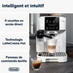 DELONGHI ECAM220.61.W grinder espresso machine - stainless steel - Image 2
