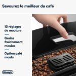 Automatic espresso machine with grinder - Delonghi Magnifica s ecam22.140.b - black - Image 3