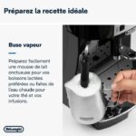 Automatic espresso machine with grinder - Delonghi Magnifica s ecam22.140.b - black - Image 4