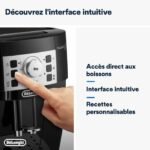 Automatic espresso machine with grinder - Delonghi Magnifica s ecam22.140.b - black - Image 5