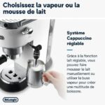 Classic espresso machine - Delonghi EC 685.W Dedica Style - White - Image 5