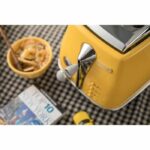 DELONGHI ICONA CAPITALS Toaster 2 slices - 900W - 3 function toaster - Pastry warmer included - Yellow - Image 4