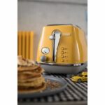 DELONGHI ICONA CAPITALS Toaster 2 slices - 900W - 3 function toaster - Pastry warmer included - Yellow - Image 5