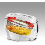 DELONGHI F38436 RotoFry Classic Electric Fryer - White - Image 3
