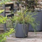 Flower pot - DEROMA - Origin - 11 L - Grey - Image 2