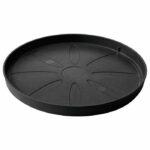 Saucer - DEROMA - Origin - 49.5 x h4.5 cm - Anthracite - Image 2