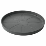 Saucer - DEROMA - Origin - 49.5 x h4.5 cm - Grey