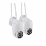 Outdoor Cameras - DIO CONNECTED HOME - Set of 2 - Rotating Wired Dual Band - 4MP
