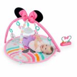 DISNEY BABY Minnie My Best Friend Play Mat, Music and Lights, Play Arch with 6 Toys