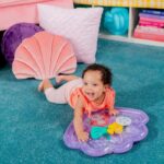 DISNEY BABY -ARIEL- Baby water mat, sensory and developmental game, inflatable, easy to clean, foldable, toys from birth - Image 3
