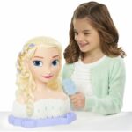 Styling head - FROZEN - Elsa Deluxe Styling Head - Extensions, hair accessories and color reveal, from 3 years old - Image 5