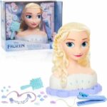 Styling head - FROZEN - Elsa Deluxe Styling Head - Extensions, hair accessories and color reveal, from 3 years old - Image 6