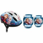 THE QUEEN OF SNOW II Combo Helmet + Knee Support + Elbow Guards - Size 50-56 cm