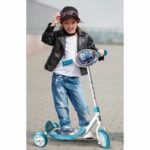 3 Wheel Scooter - DISNEY - STITCH - Height adjustable - Large non-slip deck - Anti-pinch handles - Image 3