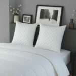 DODO - Set of 2 pillows - MICRO QUILTED - 60 x 60 cm - White - Image 2