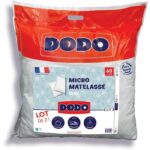 DODO - Set of 2 pillows - MICRO QUILTED - 60 x 60 cm - White