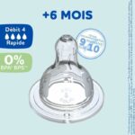 Set of 4 DODIE Initiation round pacifiers - Flow rate 4 - Image 3