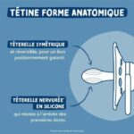 2 Anatomical pacifiers - DODIE - A109 EDL - +18 months - Mathilde Cabanas Blue - Image 3