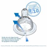DODIE Initiation Teat + Supernova round 3 speed - wide neck - 0-6 months - flow silicone 2 - set of 2 - Image 4