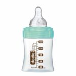 Dodie - Initiation Bottle + Glass 150ml Bird Green - Image 2