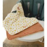 Pack of 2 bibs - DOMIVA - Savannah - American neckline - Soft and absorbent cotton - Image 2