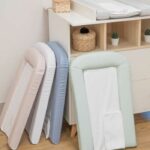 PVC changing mat with 2 removable sponges/comfort 42x70 cm lilac - Image 3
