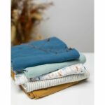 Maxi swaddle - Printed - 100x100 cm - Caramel - Image 2