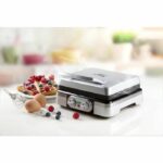 DOMO DO9149W Electric Waffle Maker - Inox - Image 3