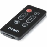 Ceramic heater with wood fire effect - 2000 W - DOMO - DO7345H - 83.5 cm - Black - Image 4