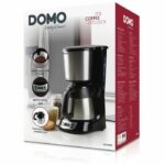 Filter coffee maker - DOMO - DO709K - 1000 W - 1 L - 8 cups - LCD screen - 24 h timer - Stainless steel - Image 6