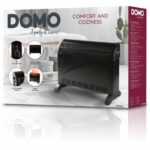 Turbo heating convector - 2000 W - DOMO - DO7350CH - 52.5 x 38.8 x 19.5 cm - Black - Image 2