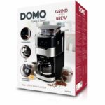 DOMO DO721K - 1.5L coffee maker - 12 cups - LCD screen, touch buttons - Integrated coffee grinder - Timer - 3 intensities - Image 3