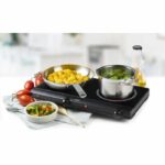 Hob - DOMO - 2 burners - 50.2 x 29.4 x 6.7 cm - DO339KP - Image 5