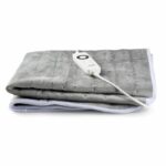 DOMO 1-person electric bed warmer - 6 heat levels - Flannel fleece - 150x80 cm - Gray – Bild 4