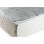 DOMO 1-person electric bed warmer - 6 heat levels - Flannel fleece - 150x80 cm - Gray – Bild 5