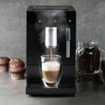 Automatic espresso machine with grinder - DOMO - DO1150K - 1350 W - 19 bar - 125 g coffee - Black - Image 5