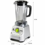 Blender XPOWER - DOMO - DO747BL - 1500 W - 2 L - Gray – Bild 3