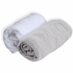 DOMIVA Lot 1 Alese + 1 Fitted Sheet - 60 X 120 Cm - Pearl