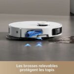 Dreame X40 Ultra Complete Robot Vacuum Cleaner with Detachable and Liftable Mop, Extensive Cleaning with Brushes - Image 5