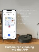 Dreame D10s Pro Robot Vacuum and Washer with Action IA - Autonomy 280 min - Aspiration power: 5000 PA - Image 4