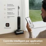 DREAME H14 Pro Wet and Dry Vacuum Cleaner - 180° Flat Design - Brush Cleaning at 60°C - Drying in 5min - 18 kPa - Image 5