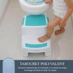 Step stool - DREAMBABY - 2 UP - Non-slip and textured - Up to 80 kg for children and adults - Aqua – Bild 5