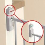 DREAMBABY Safety barrier Extra large BROADWAY Gro Gate - To be screwed - L 76/134,5 x H 76 cm - White - Image 2