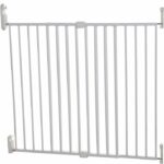 DREAMBABY Safety barrier Extra large BROADWAY Gro Gate – To be screwed – L 76/134,5 x H 76 cm – White
