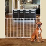 DREAMBABY Safety barrier Extra large BROADWAY Gro Gate - To be screwed - L 76/134,5 x H 76 cm - White - Image 5
